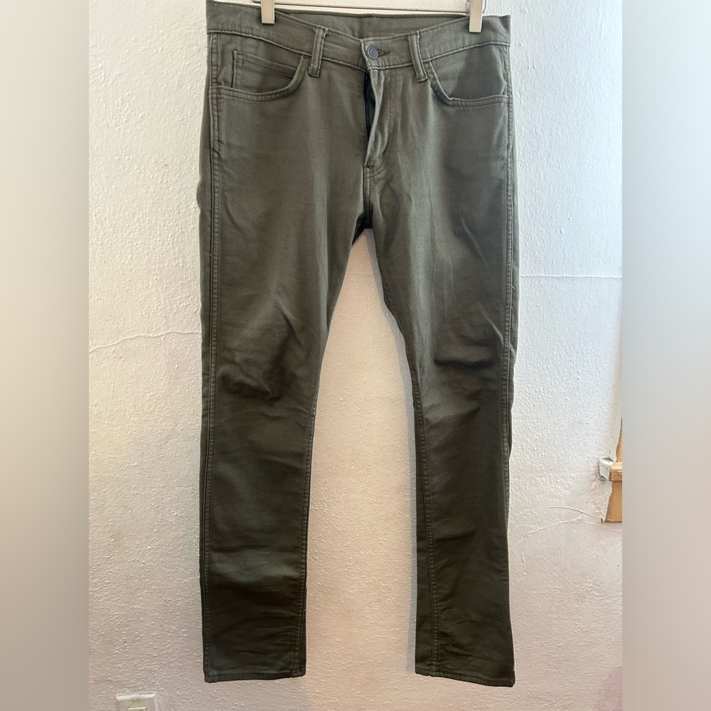 Levi’s 510 32x32 tan/olive green